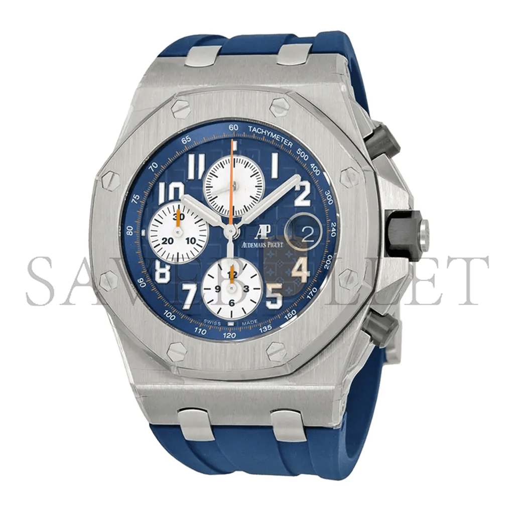 audemars P*g*et royal oak offshore 42 mm blue watch 26470st.oo.a027ca.01